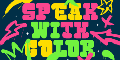 Mecha Bold Font Poster 2