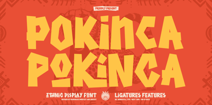 Pokinca Font Poster 1