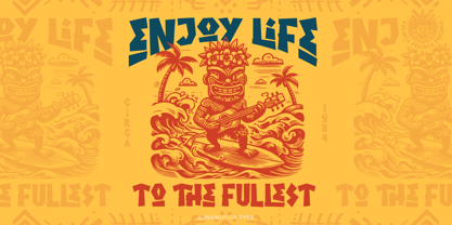 Pokinca Font Poster 4