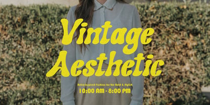 Sustacy Font Poster 6