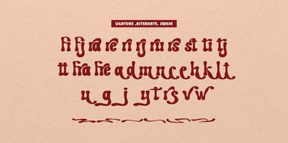 Sustacy Font Poster 12
