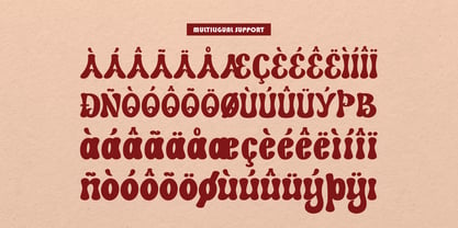 Sustacy Font Poster 11