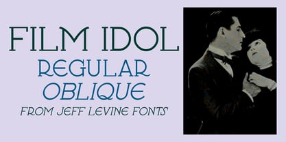 Film Idol JNL Font Poster 1