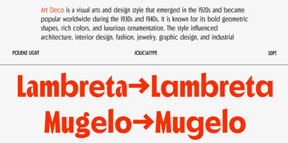 Polienz Font Poster 13