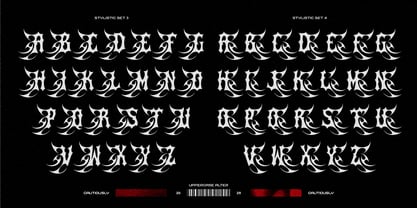 Deadsky Font Poster 10
