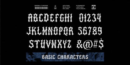 Deadsky Font Poster 6