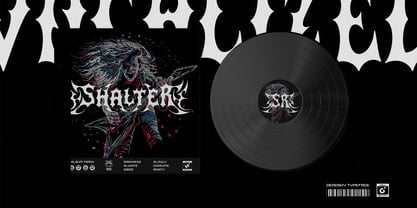 Deadsky Font Poster 13