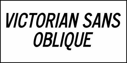 Victorian Sans JNL Font Poster 4