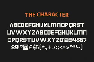 Atmara Font Poster 2