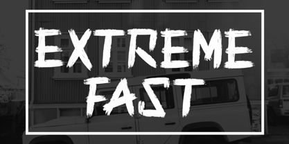 Battle Race Font Poster 7