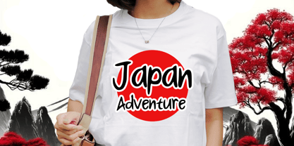 Japan Love Font Poster 2