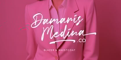 Michelle Patrick Font Poster 6