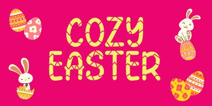 Eggstra Fun Font Poster 2