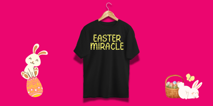 Eggstra Fun Font Poster 3