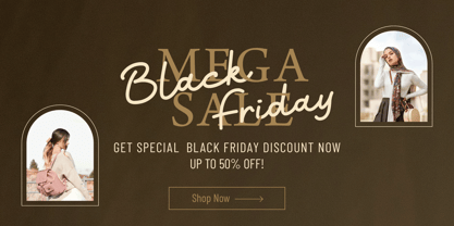 Adellia Badile Font Poster 3