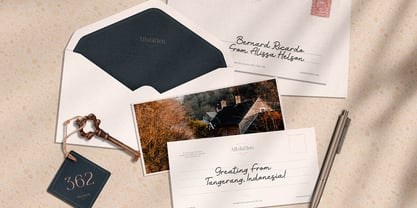 Adellia Badile Font Poster 5