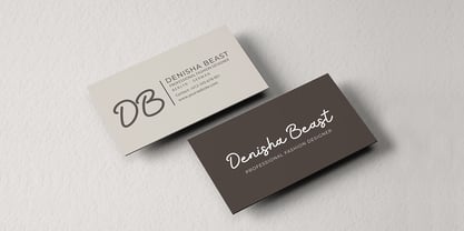 Adellia Badile Font Poster 11