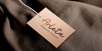 Adellia Badile Font Poster 9