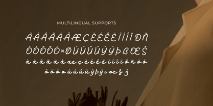 Adellia Badile Font Poster 13