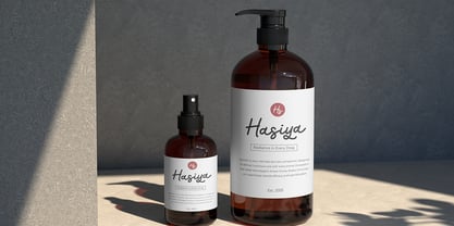 Adellia Badile Font Poster 6