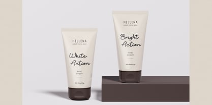 Adellia Badile Font Poster 4