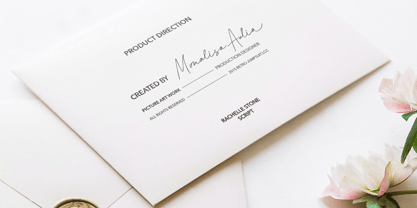 Rachelle Stone Font Poster 11