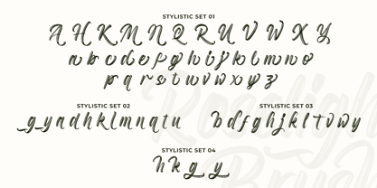 Roselight Brush Font Poster 10