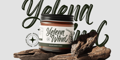 Roselight Brush Font Poster 7