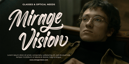 Roselight Brush Font Poster 6