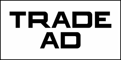 Trade Ad JNL Font Poster 2