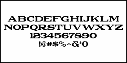 Movie Project JNL Font Poster 3