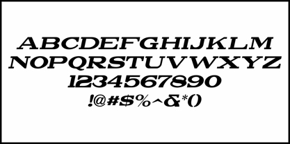 Movie Project JNL Font Poster 5