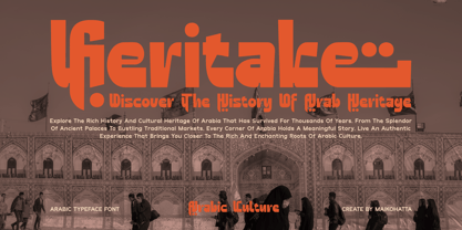 Wahiej Font Poster 4