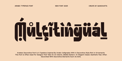 Wahiej Font Poster 6