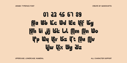 Wahiej Font Poster 7