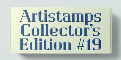 Perforator Font Poster 6