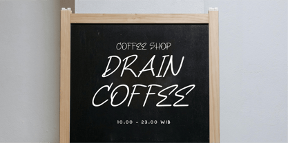 CF Street Graphite Font Poster 8