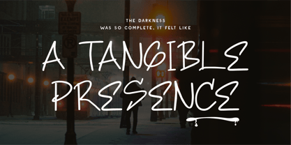 CF Street Graphite Font Poster 2