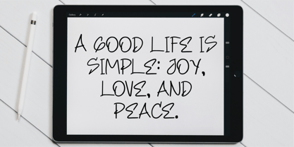 CF Street Graphite Font Poster 10