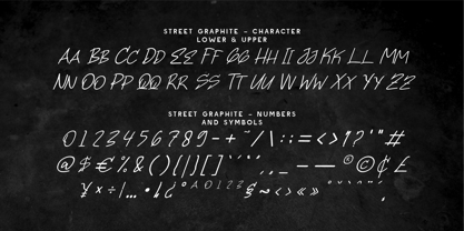 CF Street Graphite Font Poster 5