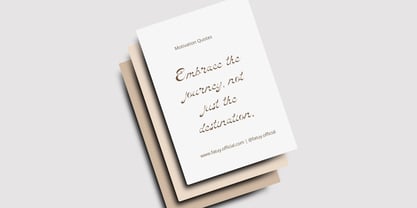 Fatuy Slawt Font Poster 8