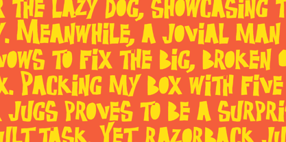 Gamaki Font Poster 4