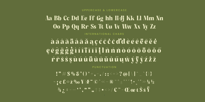 Buffery Reflika Font Poster 15