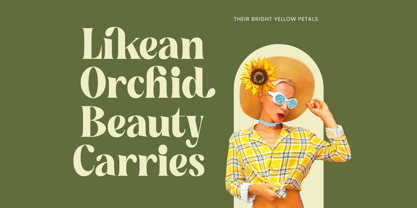 Buffery Reflika Font Poster 8