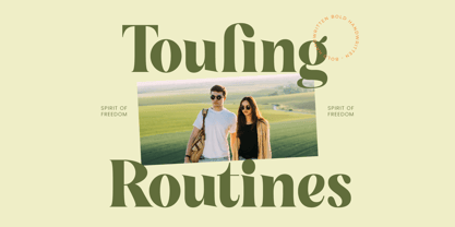 Buffery Reflika Font Poster 3