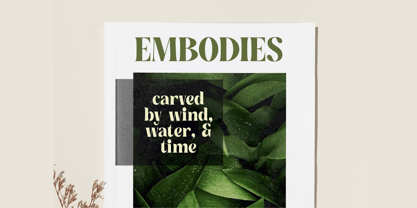 Buffery Reflika Font Poster 9