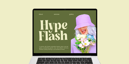 Buffery Reflika Font Poster 7