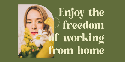 Buffery Reflika Font Poster 4