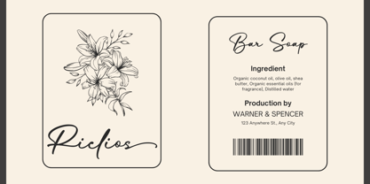 Matric Ralleah Font Poster 4