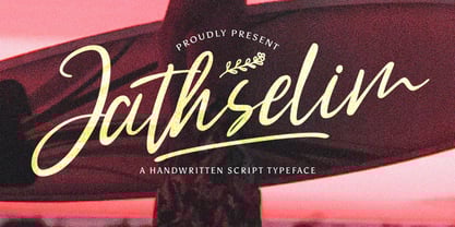 Jathselim Font Poster 1